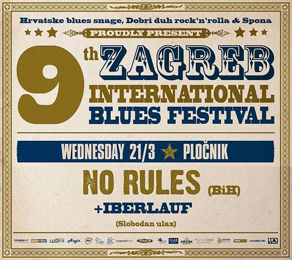 9th Zagreb International Blues Festival – Klub Pločnik, Zagreb 🗓 🗺